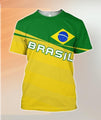 Brasil Coat Of Arms Hoodie - Vivian Style-Apparel-Phaethon-T-Shirt-S-Vibe Cosy™