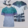 3D All Over Printed Pigeon Shirts HP471-Apparel-HP Arts-T-Shirt-S-Vibe Cosy™