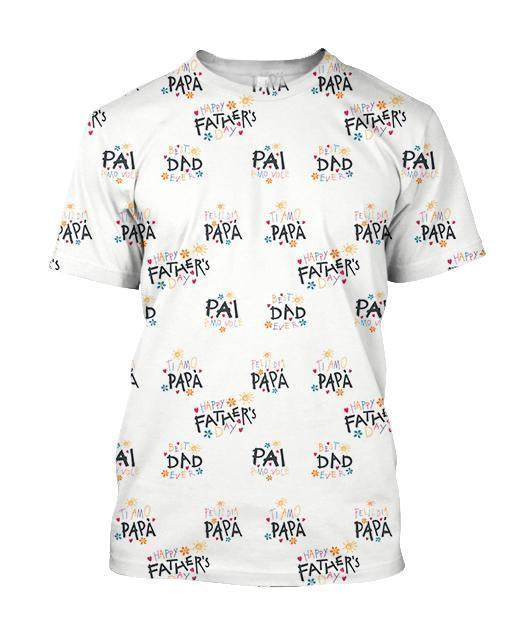 3D All Over PAI AMO VOCÊ Hoodie-Apparel-Khanh Arts-T-Shirt-S-Vibe Cosy™