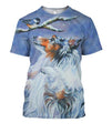 3D All Over Print Shelties Blue Merle Dog Hoodie-Apparel-Phaethon-T-Shirt-S-Vibe Cosy™
