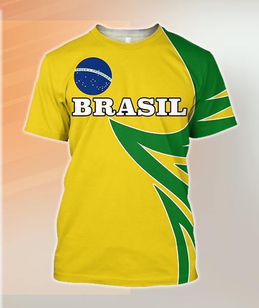 Brasil Coat Of Arms Hoodie - Warrior Style-Apparel-Phaethon-T-Shirt-S-Vibe Cosy™