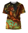 Phoenix Flying 3D All Over Printing Shirts-Apparel-Phaethon-T-Shirt-S-Vibe Cosy™