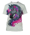 All Over Print Horse Beautiful-Apparel-Phaethon-T-Shirt-S-Vibe Cosy™