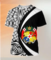Tonga Coat Of Arm Polynesian Hoodie - Circle Style 02 J1-Apparel-Phaethon-T-Shirt-S-Vibe Cosy™