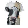 Cow Kids Cute Hoodie-Apparel-HD09-T-Shirt-S-Vibe Cosy™