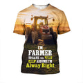 I am a Farmer To Save Time Hoodie-Apparel-HD09-T-Shirt-S-Vibe Cosy™