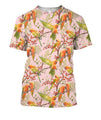 3D All Over Printing Sun Conure Parrot Shirt-Apparel-Phaethon-T-Shirt-S-Vibe Cosy™