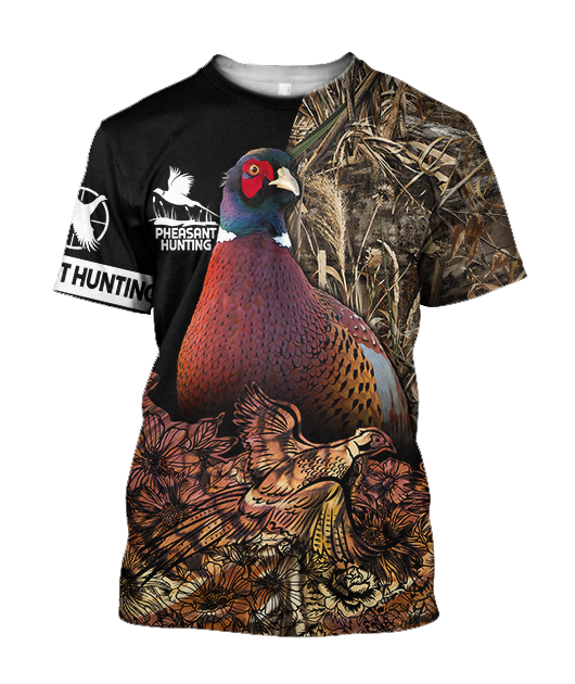 Pheasant Hunting 3D All Over Printed Shirts For Men And Women MP938-Apparel-MP-T-Shirt-S-Vibe Cosy™