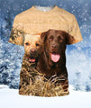 3D All Over Print Dog Labrador Shirts-Apparel-Phaethon-T-Shirt-S-Vibe Cosy™