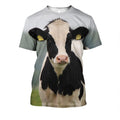 All Over Printed Black Cow Shirts-Apparel-HD09-T-Shirt-S-Vibe Cosy™