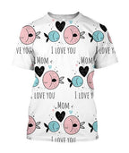 3D All Over I Love Mom Hoodie-Apparel-Khanh Arts-T-Shirt-S-Vibe Cosy™