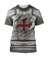 Knight Templar 3D All Over Printed Hoodie Chainmail JJ260201-Apparel-MP-T shirt-S-Vibe Cosy™