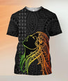 Hula Girl And Turtle Hibiscus Hoodie - AH - J1-ALL OVER PRINT ZIP HOODIES (P)-Phaethon-T-Shirt-S-Vibe Cosy™