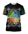Alchemy Four Elements 3D All Over Printed Shirts Hoodie JJ130103-Apparel-MP-T-Shirt-S-Vibe Cosy™