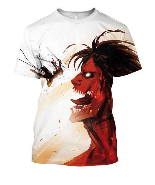 Attack On Titan - Titan War-Phaethon-T-Shirt-S-Vibe Cosy™