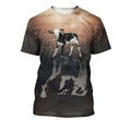 Cow Art All Over-Apparel-HD09-T-Shirt-S-Vibe Cosy™