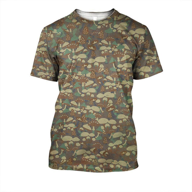 Mushroom Art all over-Apparel-NTH-T-Shirt-S-Vibe Cosy™