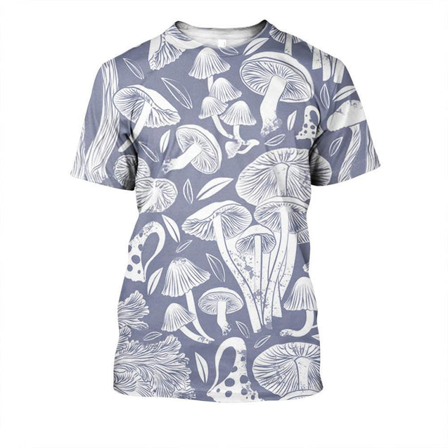 Mushroom Art All Over-Apparel-HD09-T-Shirt-S-Vibe Cosy™