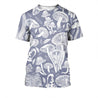 Mushroom Art All Over-Apparel-HD09-T-Shirt-S-Vibe Cosy™