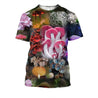 All Over Print Beautiful mushrooms-Apparel-NTH-T-Shirt-S-Vibe Cosy™