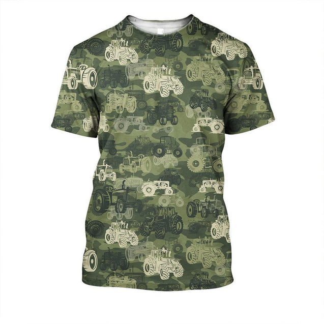 Camo Tractor Hoodie-Apparel-HD09-T-Shirt-S-Vibe Cosy™