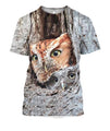 3D All Over Printed Camouflage Owls Art Shirts and Shorts-Apparel-Phaethon-Hoodie-S-Vibe Cosy™