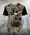 3D All Over Printed Duck Hunting Three Dog Hoodie-Apparel-HP Arts-T-Shirt-S-Vibe Cosy™