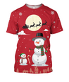 All Over Print Santa Ride 05-Apparel-HbArts-T-Shirt-S-Vibe Cosy™