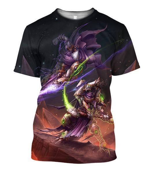 3D All Over Print Starcraft 2 Dark Templar Hoodie-Apparel-Phaethon-T-Shirt-S-Vibe Cosy™