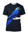 3D All Over Print Blue Parot Hoodie-Apparel-PHL-T-Shirt-S-Vibe Cosy™