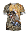 Pheasant Hunting German Shorthaired Pointer 3D All Over Printed Shirts For Men And Women JJ190201-Apparel-MP-T-Shirt-S-Vibe Cosy™