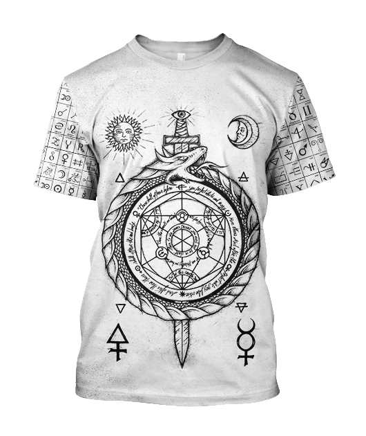 Alchemy 3D All Over Printed Shirts Hoodie JJ030102-Apparel-MP-T-Shirt-S-Vibe Cosy™