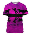 3D All Over Print Animals Horse Hoodie NK-Apparel-NNK-T-Shirt-S-Vibe Cosy™