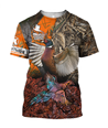 Pheasant Hunting 3D All Over Printed Shirts For Men And Women JJ050203-Apparel-MP-T-Shirt-S-Vibe Cosy™