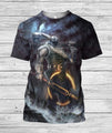3D All Over Printed Viking Warrior Clothes-Apparel-HP Arts-T-Shirt-S-Vibe Cosy™