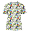 All Over Printing Beautiful Scarlet Macaw Shirt-Apparel-Phaethon-T-Shirt-S-Vibe Cosy™