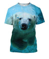 3D AOP Polar Bears Shirt-Apparel-Phaethon-T-Shirt-S-Vibe Cosy™