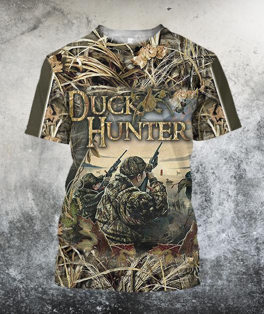 3D All Over Printed Duck Hunter Hoodie-Apparel-HP Arts-T-Shirt-S-Vibe Cosy™