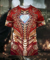 3D All Over Printed Super Hero Armor-Apparel-HP Arts-T-Shirt-S-Vibe Cosy™