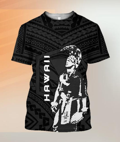 Hawaii Warrior And Helmet Hoodie - AH - J1-ALL OVER PRINT HOODIES (P)-Phaethon-T-Shirt-S-Vibe Cosy™