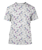 3D All Over Cute Unicorn and Rainbow Hoodie-Apparel-Phaethon-T-Shirt-S-Vibe Cosy™