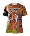 Pheasant Setter Hunting 3D All Over Printed Shirts For Men And Women JJ080202-Apparel-MP-T-Shirt-S-Vibe Cosy™