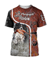Pheasant Hunting Springer Spaniel 3D All Over Printed Shirts For Men And Women JJ180102-Apparel-MP-T-Shirt-S-Vibe Cosy™