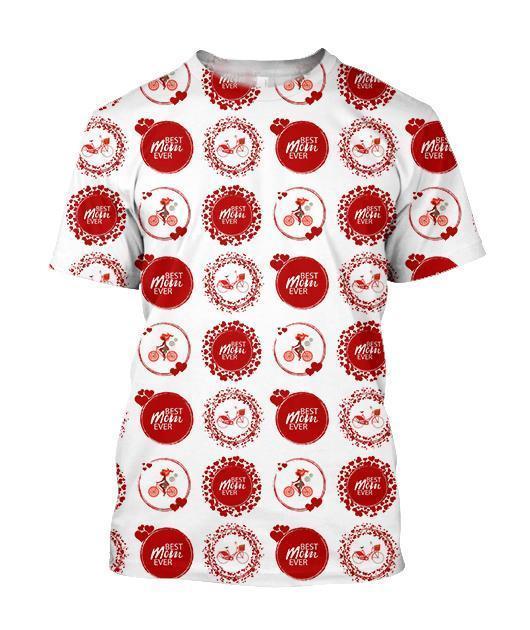 3D All Over Best Mom Ever Hoodie-Apparel-Khanh Arts-T-Shirt-S-Vibe Cosy™