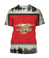 All Over Printed Military Insignia Shirts-Apparel-HP Arts-T-Shirt-S-Vibe Cosy™