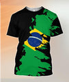 Brasil Flag Painting Hoodie-Apparel-Phaethon-T-Shirt-S-Vibe Cosy™