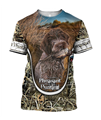 Pheasant Hunting Wirehaired Pointing Griffon 3D All Over Printed Shirts For Men And Women JJ150105-Apparel-MP-T-Shirt-S-Vibe Cosy™