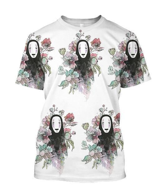 3D All Over Print Spirited Away Anime Hoodie-Apparel-Khanh Arts-T-Shirt-S-Vibe Cosy™