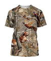 3D All Over Printed Dog Hunting Pheasant Shirts-Apparel-6teenth World-T-Shirt-S-Vibe Cosy™