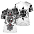 All Over Printed Viking Tattoo Shirts-Apparel-HP Arts-T-Shirt-S-Vibe Cosy™